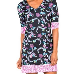 Tracy Negoshian Emily Black Paisley Dress